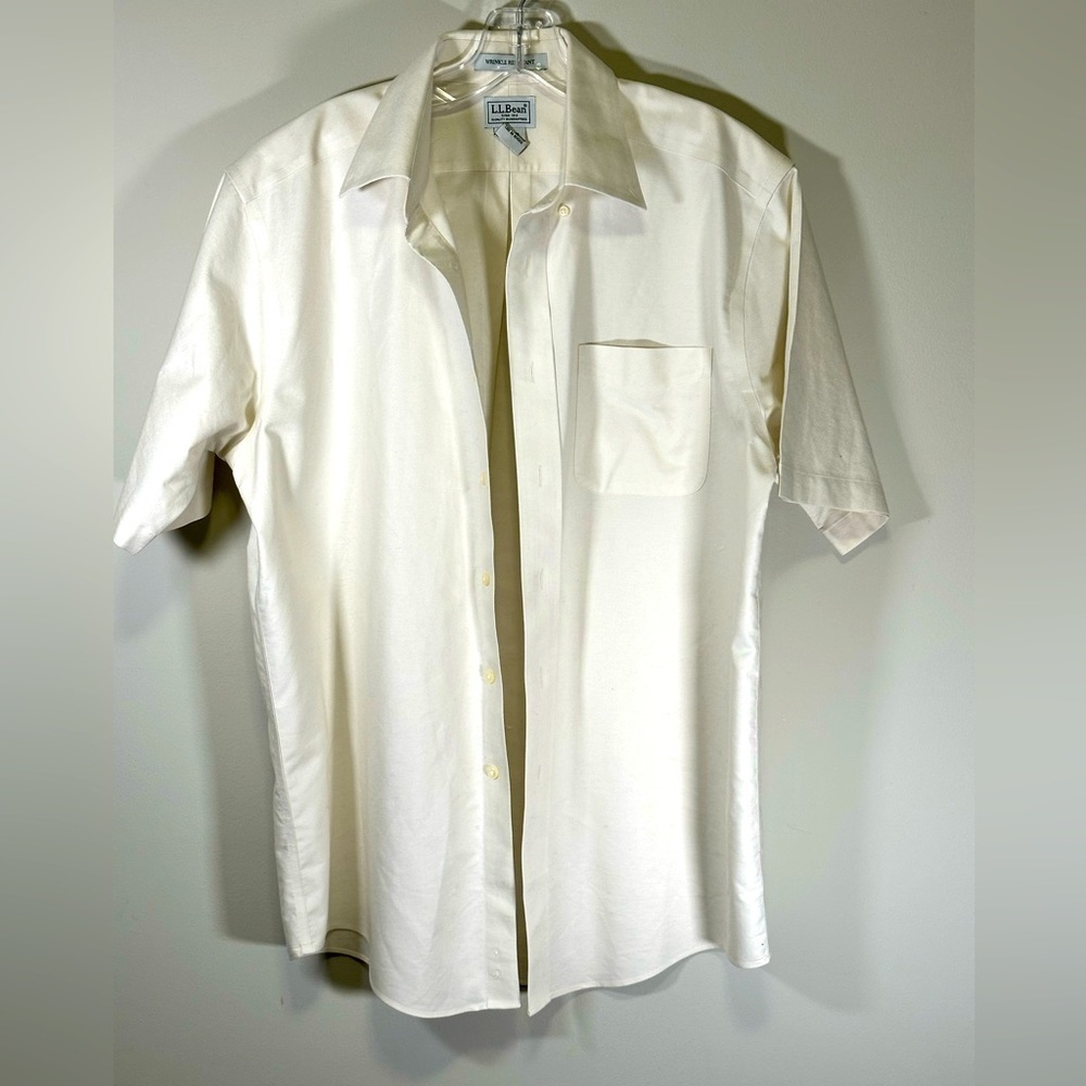 Men’s Button Down 100% Cotton Short Sleeve Shirt